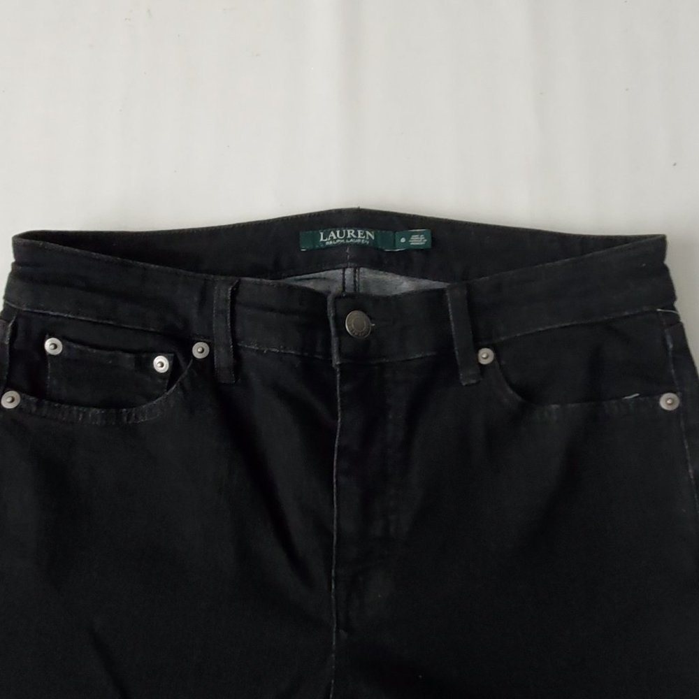 LAUREN RALPH LAUREN EMBROIDERED JEANS - Picture 7 of 7